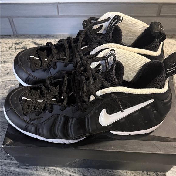 Nike “Dr Doom” Men’s Black and White Foamposites main image 6